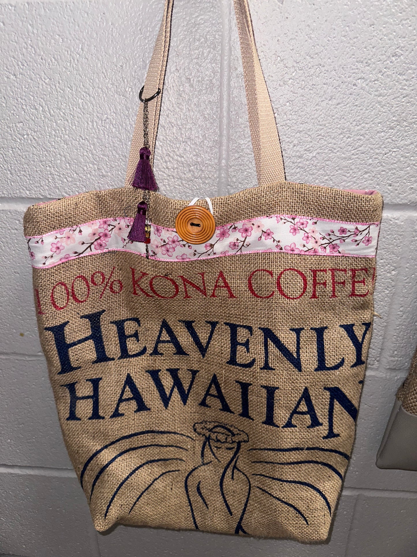 100% Kona Coffee Burlap Bag 🌺☕
